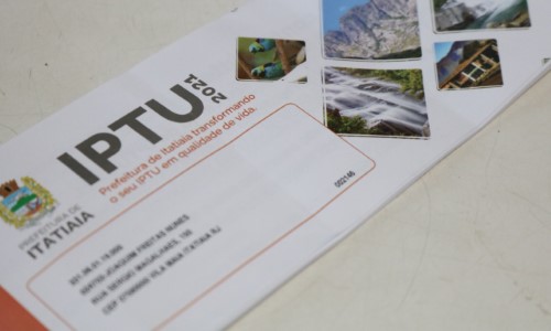 IPTU 2021: Prorrogado o prazo para o pagamento da cota única e da 1ª parcela em Itatiaia